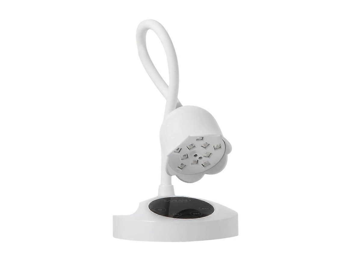 Mini Gel Polonês Lâmpada de Secagem Recarregável Uv Led Unhas Goosenecks Sem Fio para Unha S Rápida GOKOCO