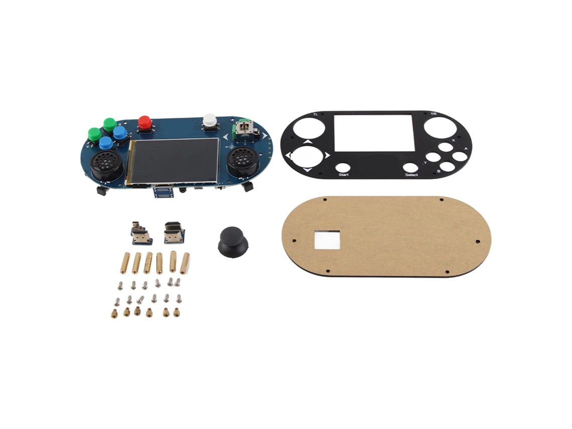 Placa de expansão DIY para console de jogos vintage com tela HDMI de 3,5 polegadas para Raspberry Pi Brilvibera