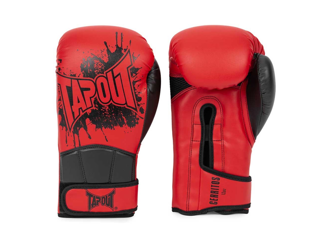 Luvas de Boxe de Couro Artificial Cerritos Vermelho 10 Oztapout