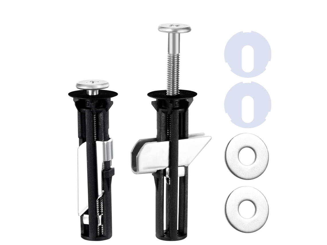 Conjunto De 2 Peças Para Substituição De Parafusos Do Assento Da Sanita, Parafuso Resistente Para Sanita Em Aço Inoxidável