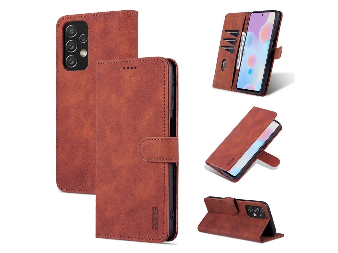 Capa Couro Para Samsung Galaxy A23 5g, Elysve