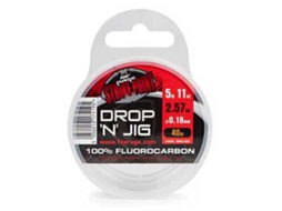 Fluorcarbono Strike Point Drop N Jig 40 M Transparente 7.79 Lbsfox Rage