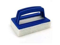 1 Escova de Esponja AQUAFORGE para piscina paredes fundo degraus e azulejos sujeira comum