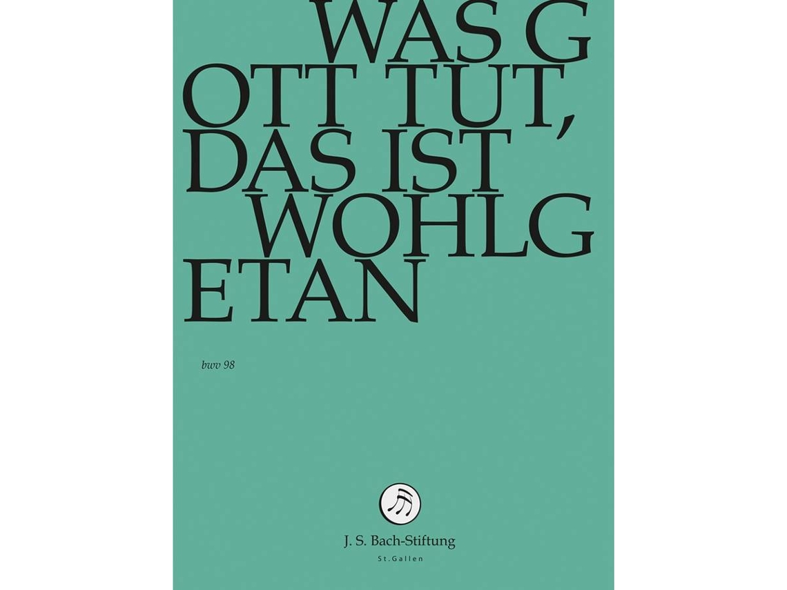 DVD-Video Album J.S.Bach-Stiftung/Lutz,Rudolf - Was Gott tut,das ist wohlgetan (1CD)
