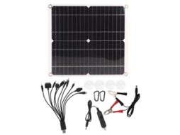 Painel Solar 20w 18v Carregador Portátil Usb Dual