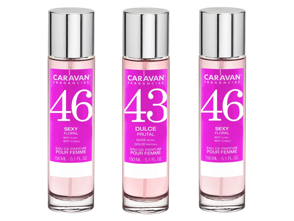 2X CARAVAN Perfumes de Mulher Nº43 2 Nº46 de 150Ml