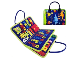 Quadro De Atividades Montessori Com 3 Camadas, Brinquedo Sensorial, Presente Para Meninas De 1, 2 E 3 Anos Slowmoose