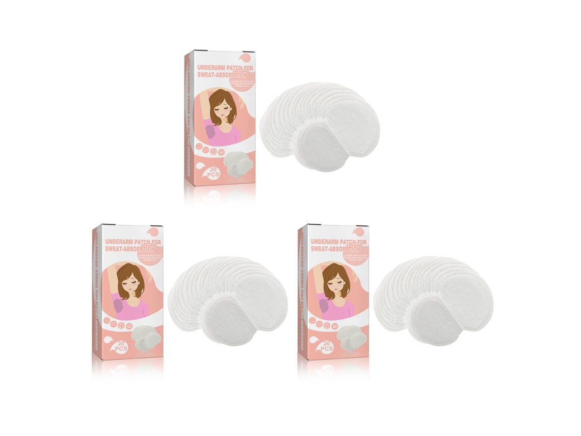 60 Toallitas Desechables Para Axilas Transpirables Para El Verano