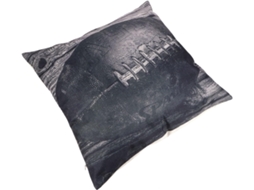 Capa de Almofada Linho com Estampa Rugby, Respirável, Confortável e Decorativa para Sala Estar, CHABERLU