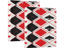 Massa quadrada redonda com 1,5 dobras e embalagem interna, pacote com 1 ou 2 unidades, material para escritório, 200 folhas.