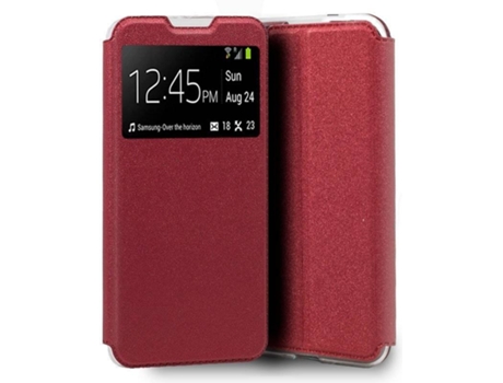 Capa Xiaomi Redmi 9A/9AT COOL S-View Vermelho
