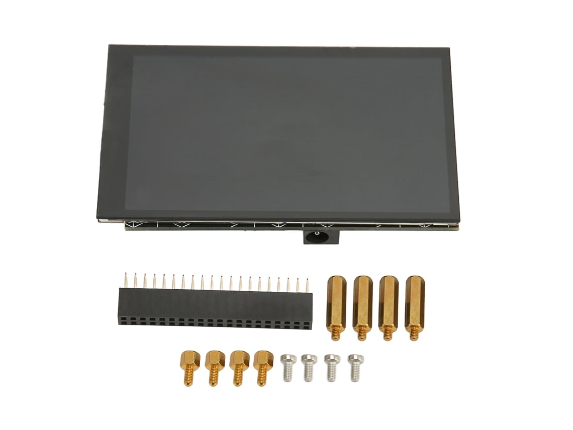 Tela Tática IPS 4.0 Polegadas HD 800x480 DPI para Raspberry Pi 3B, 3B+, 4B | S/MARCA