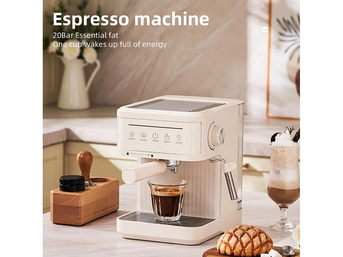 Cafeteira Elétrica Multifuncional Laxiscreed, Potência De 850w E Pressão De 20bar Para Os Amantes De Café