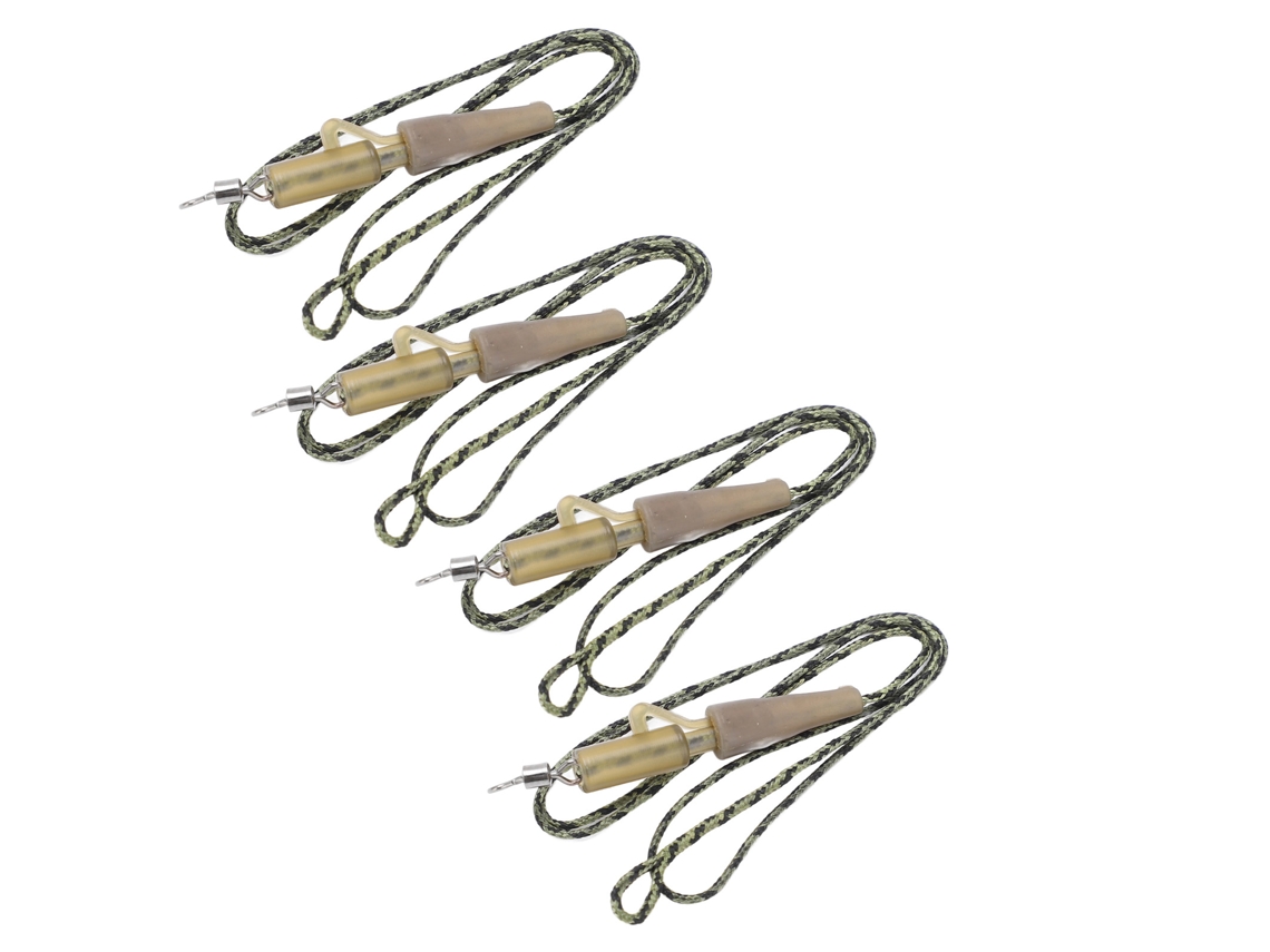 Conjunto de Linhas de Pesca para Carpa Sem Chumbo AQUAFORGE
