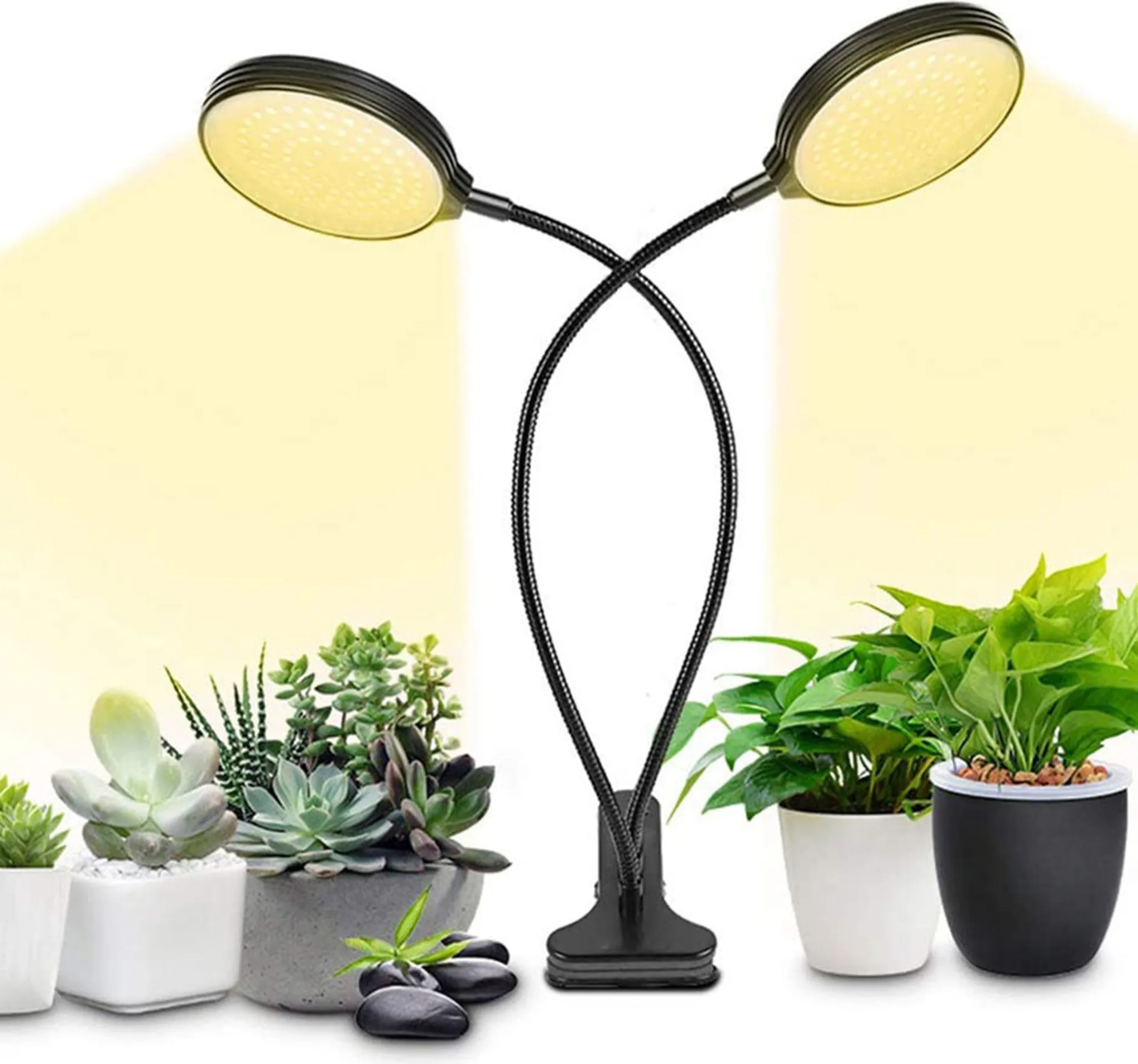Disco Led Branco quente Cabeça Dupla STELASPLEN