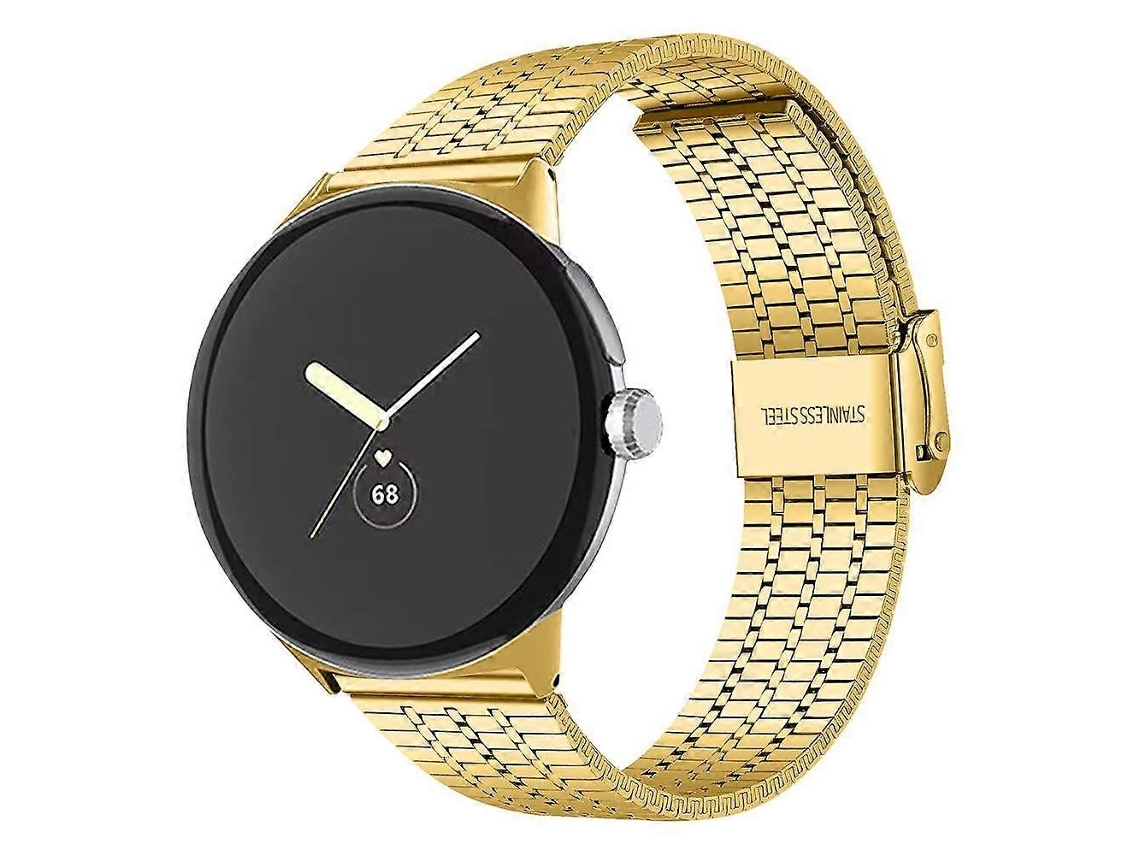 Pulseira De Relógio De Aço Inoxidável Com Fivela De Sete Contas Xdfind