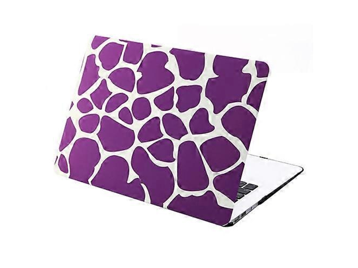 Capa Protetora De Plástico Rígido Fosco Com Textura De Veado Sika Para Macbook Air De 11,6 Polegadas Aquaforge