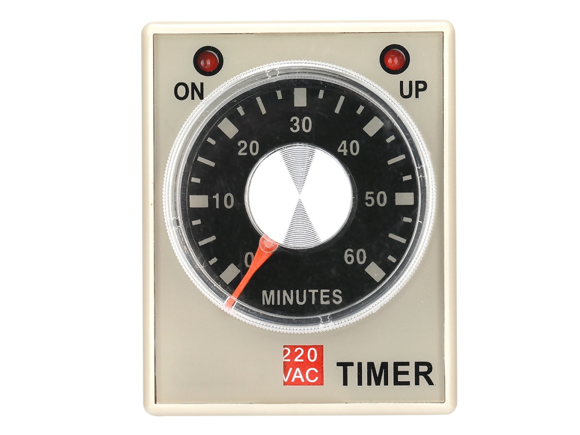 Relé de Tempo AH3 com Atraso na Ativação 220VCA | S/MARCA
