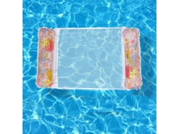 Rede Aquática, Brinquedo De Banho, Rede Inflável Flutuante, Cama Flutuante Para Piscina, Boia Multifuncional 4 Em 1, Ultraleve, Portátil E Dobrável.