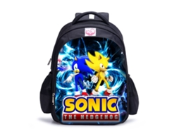 Mochila Sonic Para Crianças, Escolar Compatível Com Marcas Britânicas Jun A Aquaforge