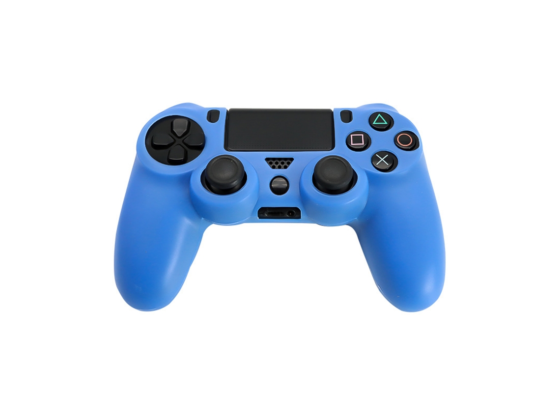 Capa de Silicone para Controle de Ps4 BRILVIBERA (azul)