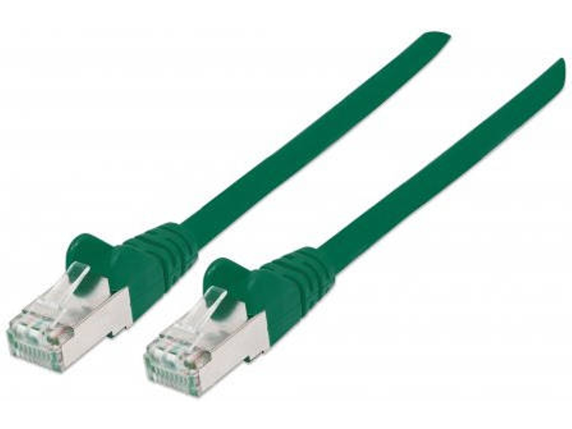 Cabo de Rede INTELLINET (RJ45 - 20 m - Verde)