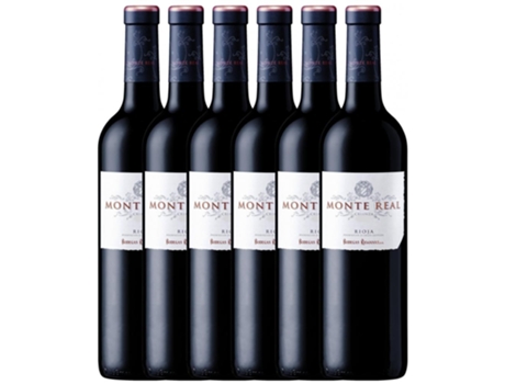 Bodegas Riojanas Monte Real Tempranillo Rioja Crianza 75 cl (Caixa de 6 unidades)