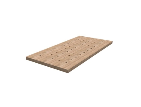 Banco de Madeira Nobre 610 Mm X 1219 Mm com Tampo Perfurado Kreg Hwbt-4824-Dh KREG & MANSEN