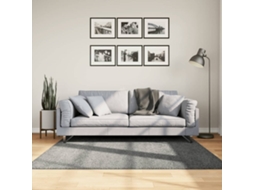 Vidaxl Tapete Shaggy De Pelo Alto Pamplona 160x160 Cm Verde