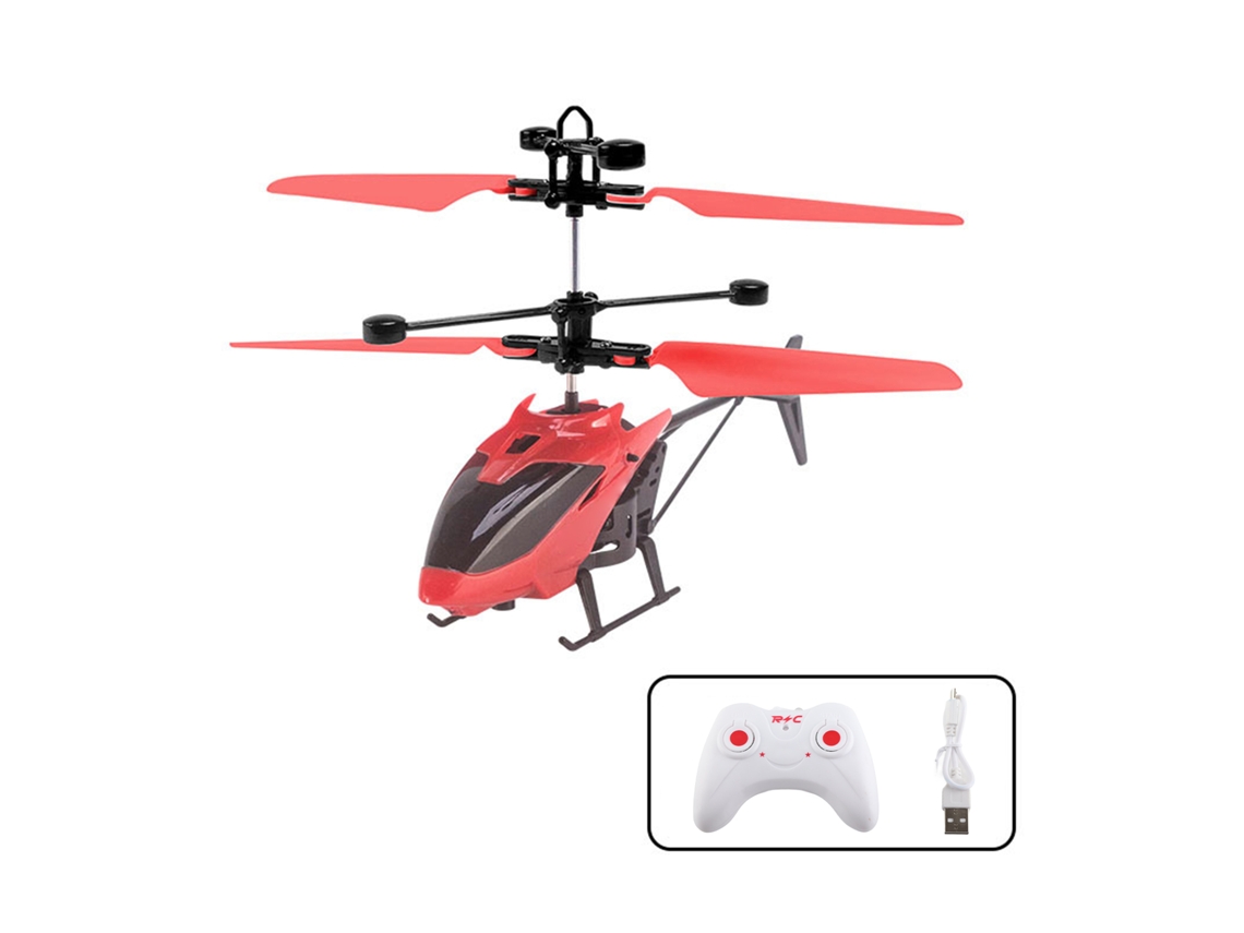 Helicóptero De Controle Remoto Com Indução Por Gestos E Suspensão Luminosa Brinquedo Para Crianças