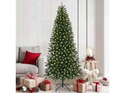 Vidaxl Árvore De Natal Artificial Verde 180 Cm Pe E Pvc