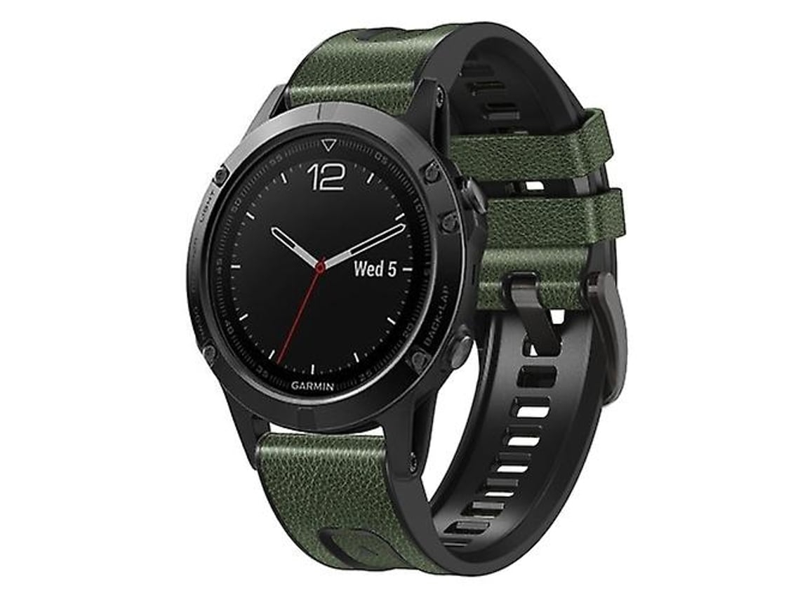 Lurelia Pulseira De Silicone Verde Militar, Compatível Com Garmin Fenix 7x