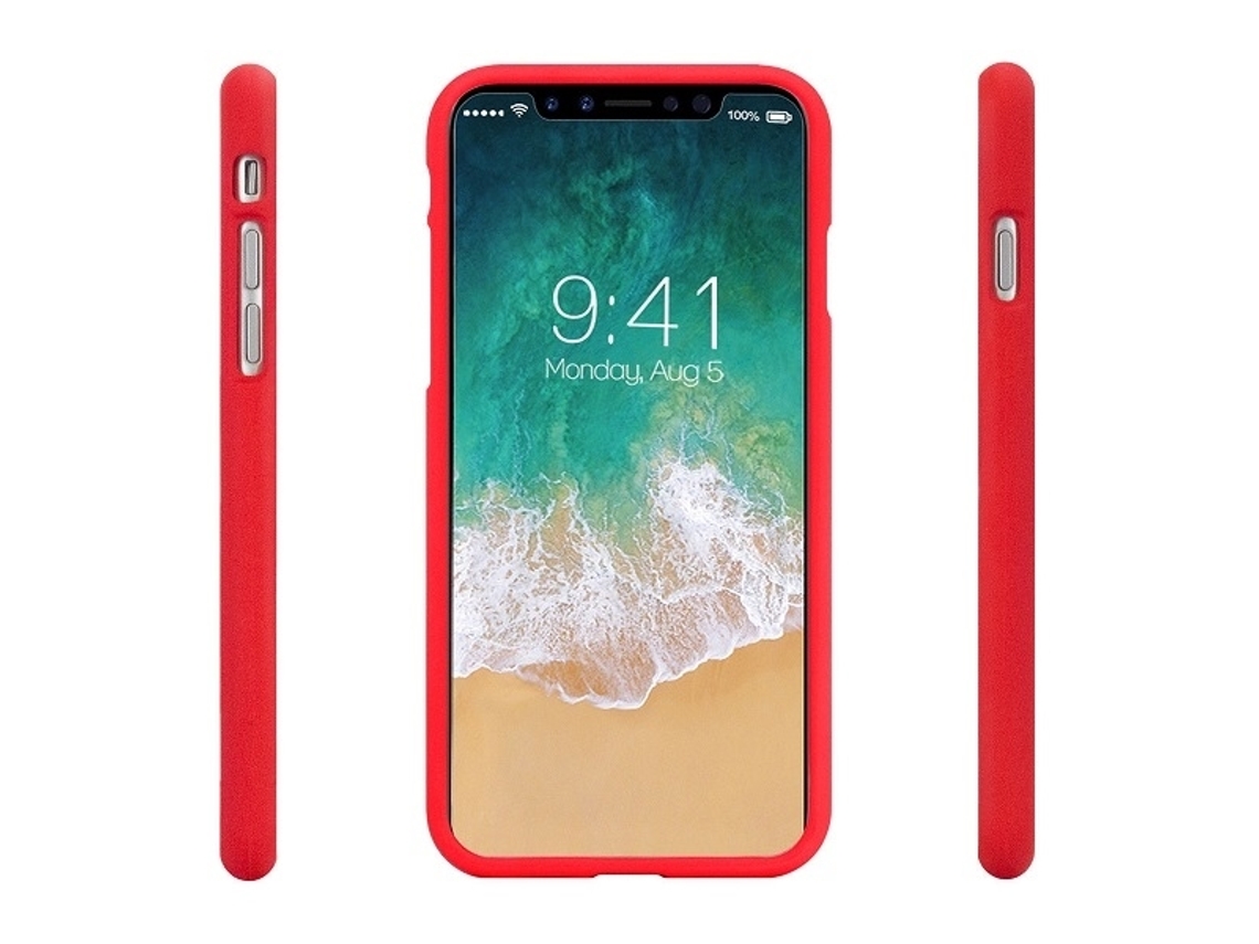 Capa Gentil Note para Samsung Galaxy Note MERCURY Pele Sintética Vermelho