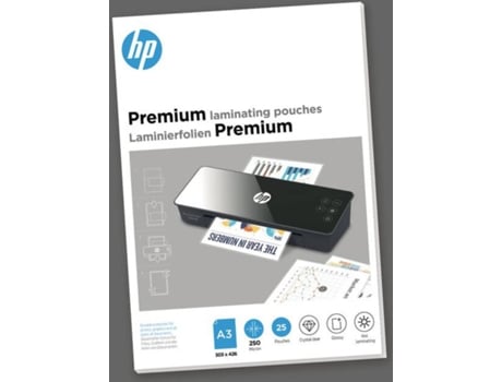 Bolsa de Plastificação HP Premium A3 (250 Mícrones)