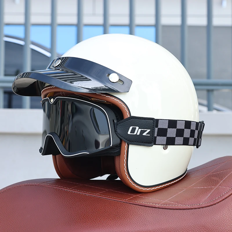 Capacete (l)abs 3/4 Aberto, Certificado Dot, Resistente A Impactos, Com Proteção Uv.
