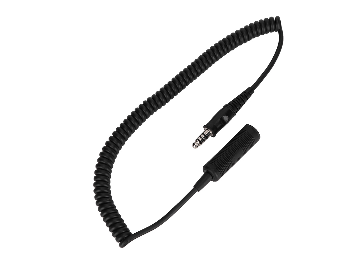 Aetheria cabo de Extensão para Fones de Ouvido Militar U 92a/u para U 174/u Helicóptero 70cm