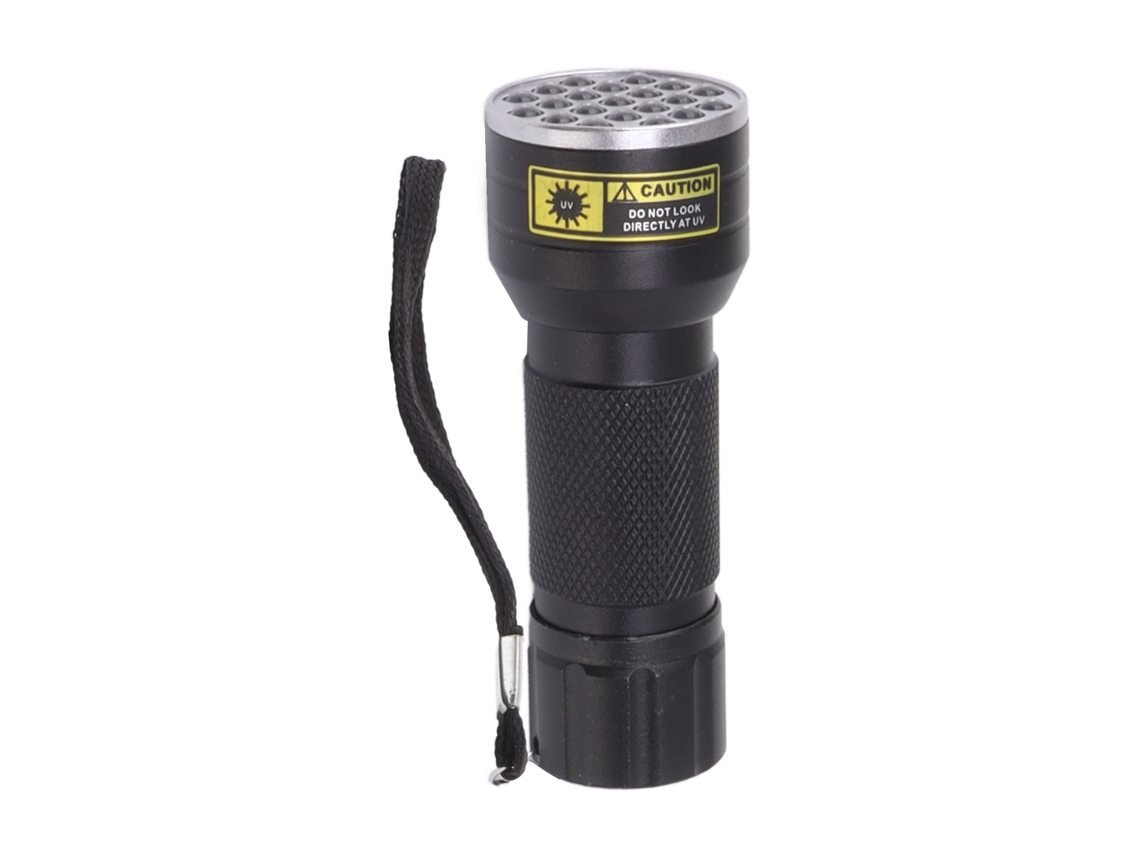 2026 linterna Led Uv Negra 395nm com 21led para Manchas Secas de Urina de Mascotas