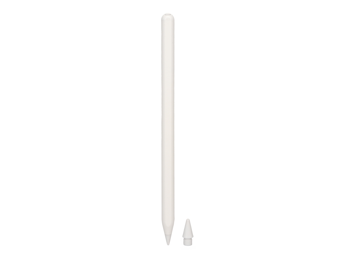 Caneta stylus para tablet iOS Pro Air Mini com Bluetooth e carregamento magnético branco