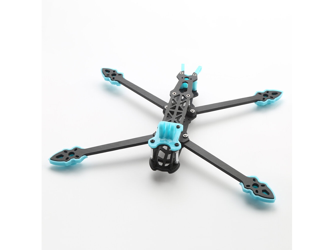 Kit Estrutura Em Fibra Carbono 3k Redmark4 8 Polegadas (20,3 Cm), Distância Entre Eixos 375 Mm E Braços 5 Mm Drones Corrida Fpv Rc Longo Alcance.
