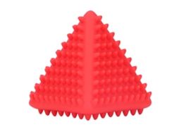 Primerox bola Sensorial Elástica Triangular Vinil Forma Geométrica Brinquedo Educativo Anti estresse