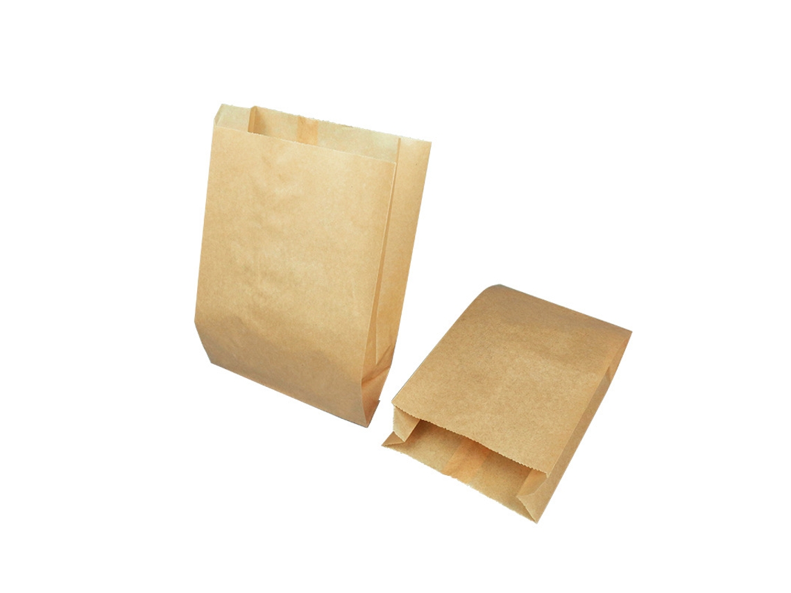 100 Sacolas De Papel Kraft 6 X 22 Cm, Sacola Para Presente/sacola Para Festas/conjunto Aquaforge