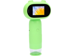 Microscópio Digital Portátil Para Crianças, Ecrã Ips De 2 Polegadas, Zoom