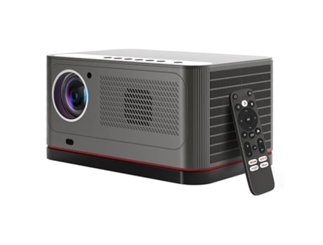 Projetor Android Tv Etoe Whale Pro 4k 1500 Lumens Ansi Foco Automático Com Correção Keystone Compatível Com Netflix 1080p Nativo Wi Fi Dual Band