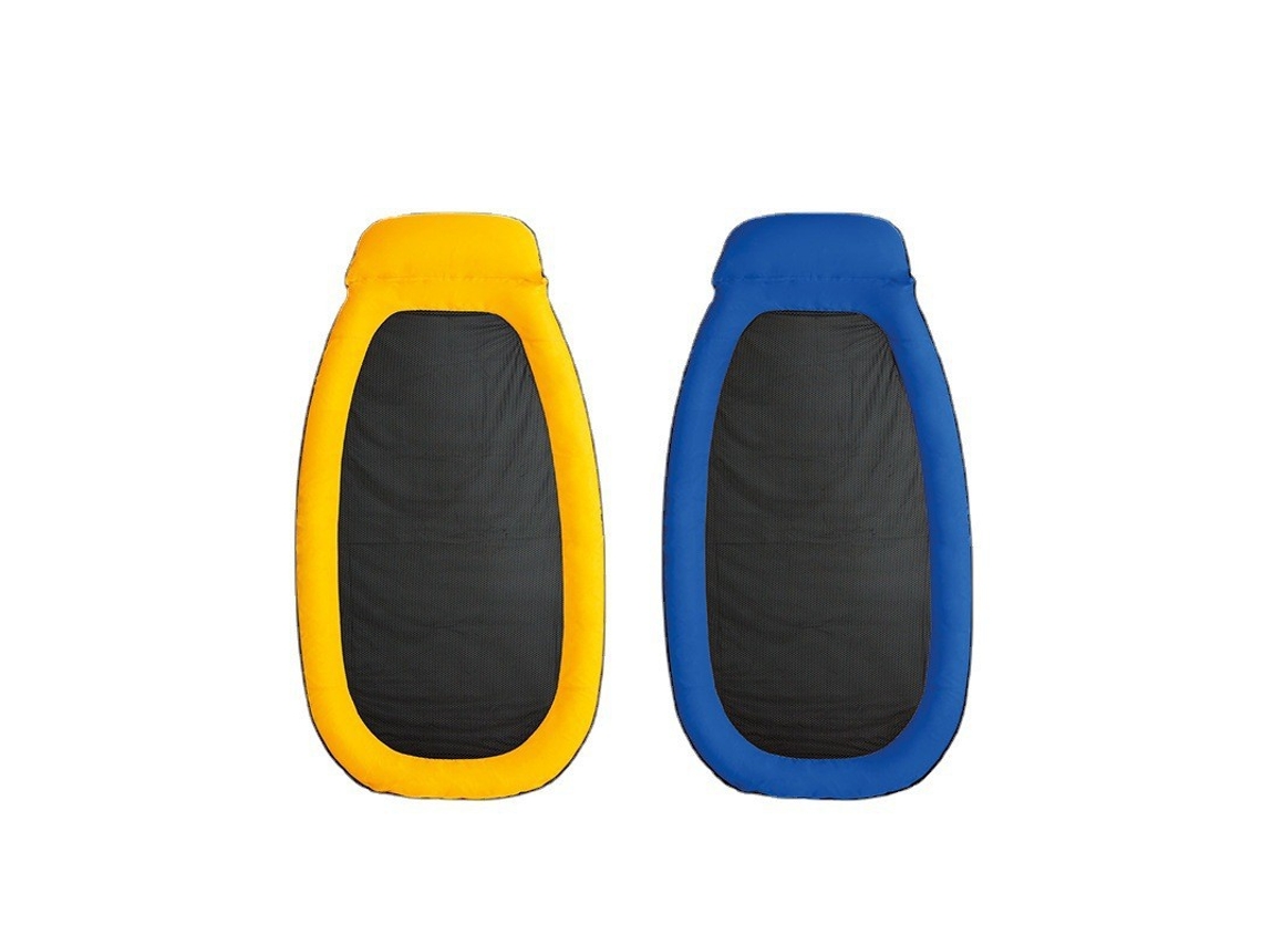 Colchão De Malha Semi-submerso - Cor Aleatória, Dobrável, Inflável, Para Adultos, Ideal Para Piscina, Flutuando Na Água.