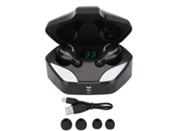 Fones de Ouvido Sem Fio Tws, Intra auricular Ipx7, Bluetooth 5.1, Display Led Hd de Bateria. EOOCOO