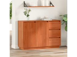 Vidaxl Buffet Com Gaveta Carvalho Marrom 111 X 34 X 75 Cm