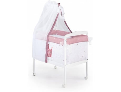 Mini Berço e Têxtil TANUKI Princess Multicolorido (57x25x82 cm)