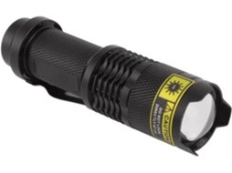 Lanterna De Luz Negra 365nm, Lanterna Uv, Luz Detectora De Urina Animais Com Feixe Potente, Ideal Para Tratamento, Caça
