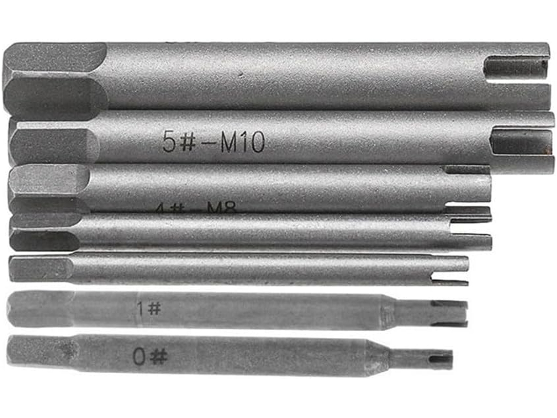 Ferramenta Extratora De Rosca Quebrada Para Parafusos M3 Com 3 Garras Em Aço Rápido Hss Remoção Eficaz Arame Sem