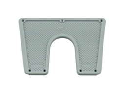 Almofada de Popa 270X180 Mm Prateadonuova Rade
